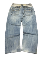 [V0314] Vintage y2k Strike blaue straight jeans