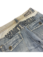 [V0314] Vintage y2k Strike blaue straight jeans