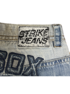 [V0314] Vintage y2k Strike blaue straight jeans