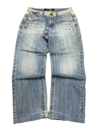 [V0314] Vintage y2k Strike blaue straight jeans
