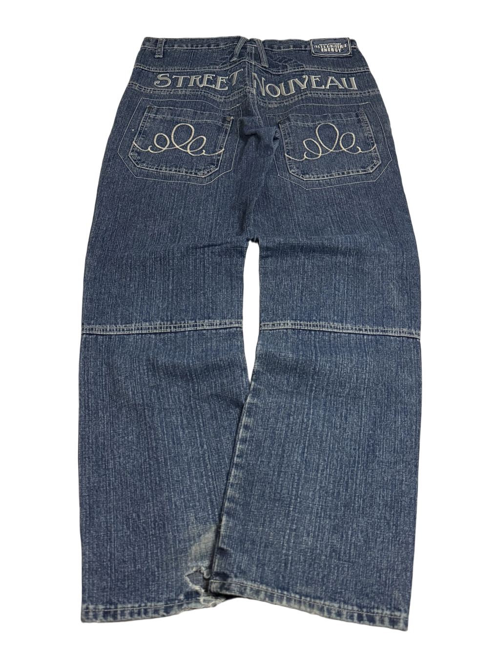 [V0331] Vintage y2k Mido blaue straight jeans