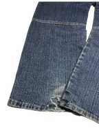 [V0331] Vintage y2k Mido blaue straight jeans