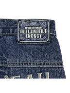 [V0331] Vintage y2k Mido blaue straight jeans