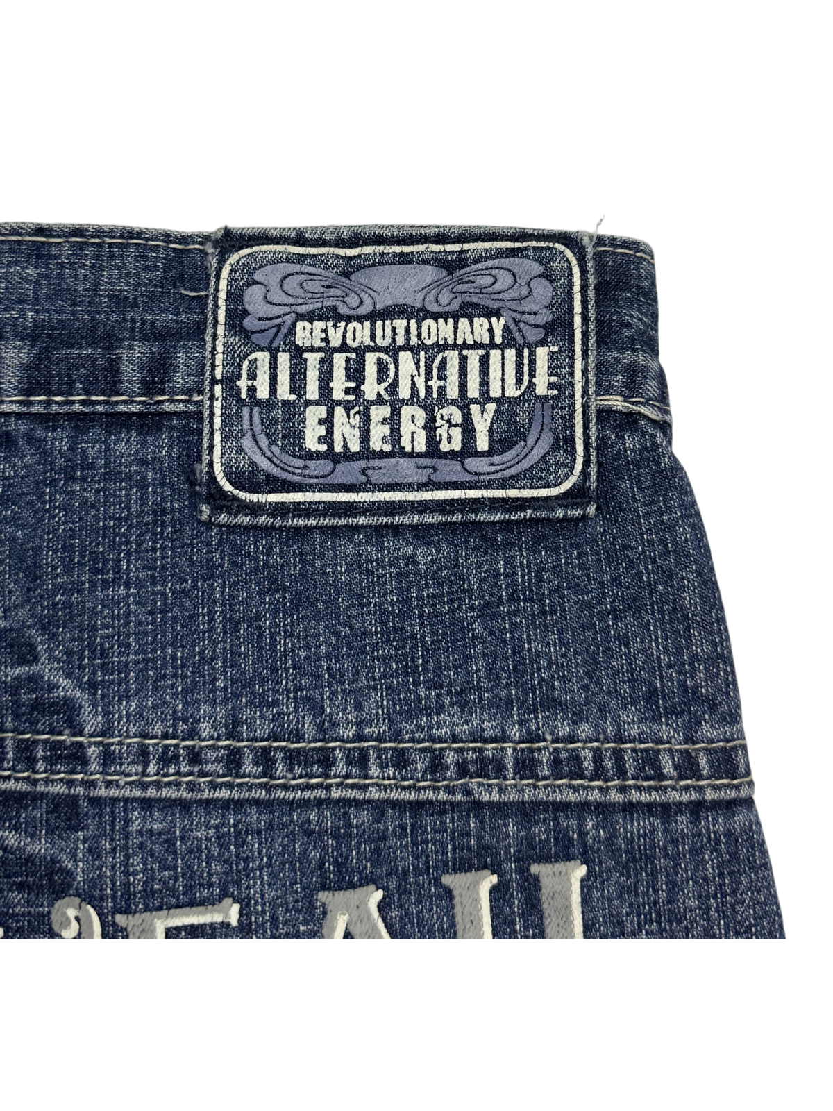 [V0331] Vintage y2k Mido blaue straight jeans