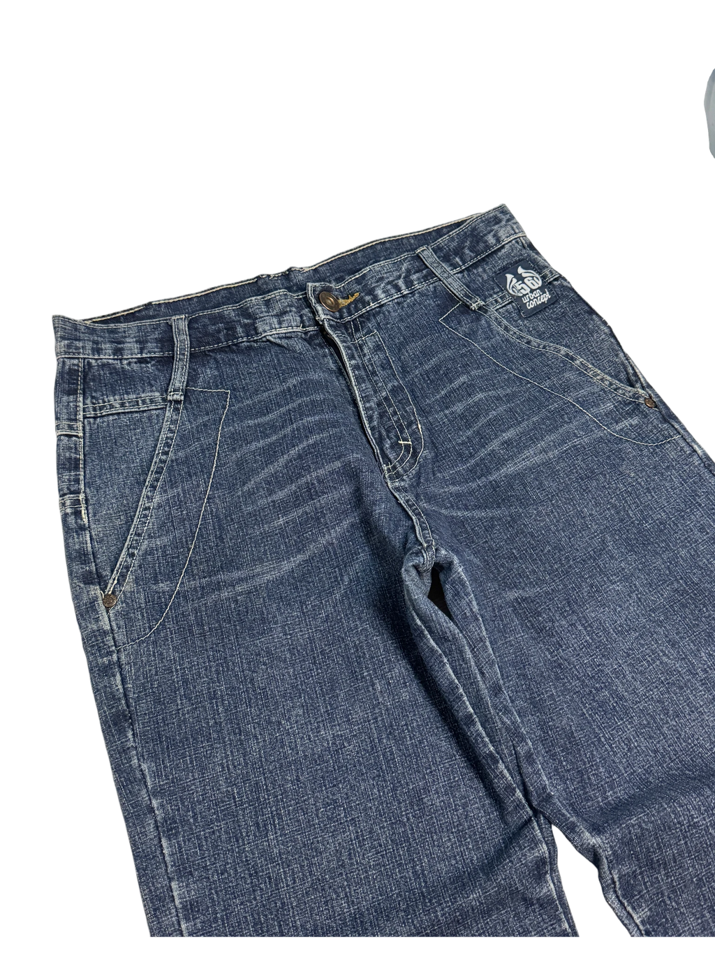[V0331] Vintage y2k Mido blaue straight jeans