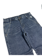 [V0331] Vintage y2k Mido blaue straight jeans