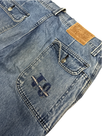 [V0338] Vintage y2k Three And One blaue baggy jeans