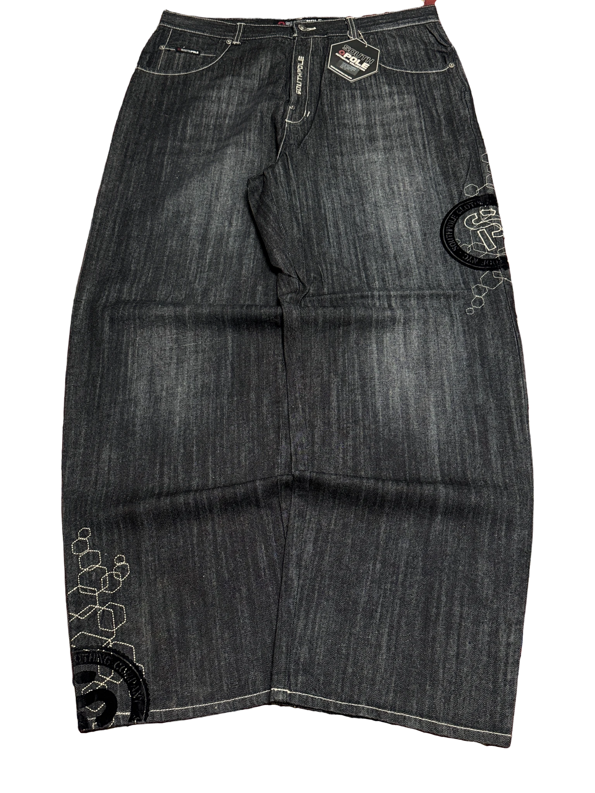 [V0654] Vintage y2k Southpole marineblaue baggy jeans (NWT)