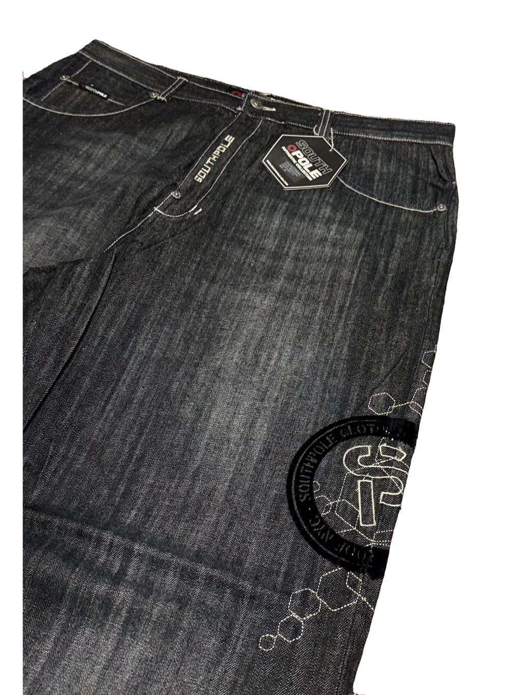 [V0654] Vintage y2k Southpole marineblaue baggy jeans (NWT)