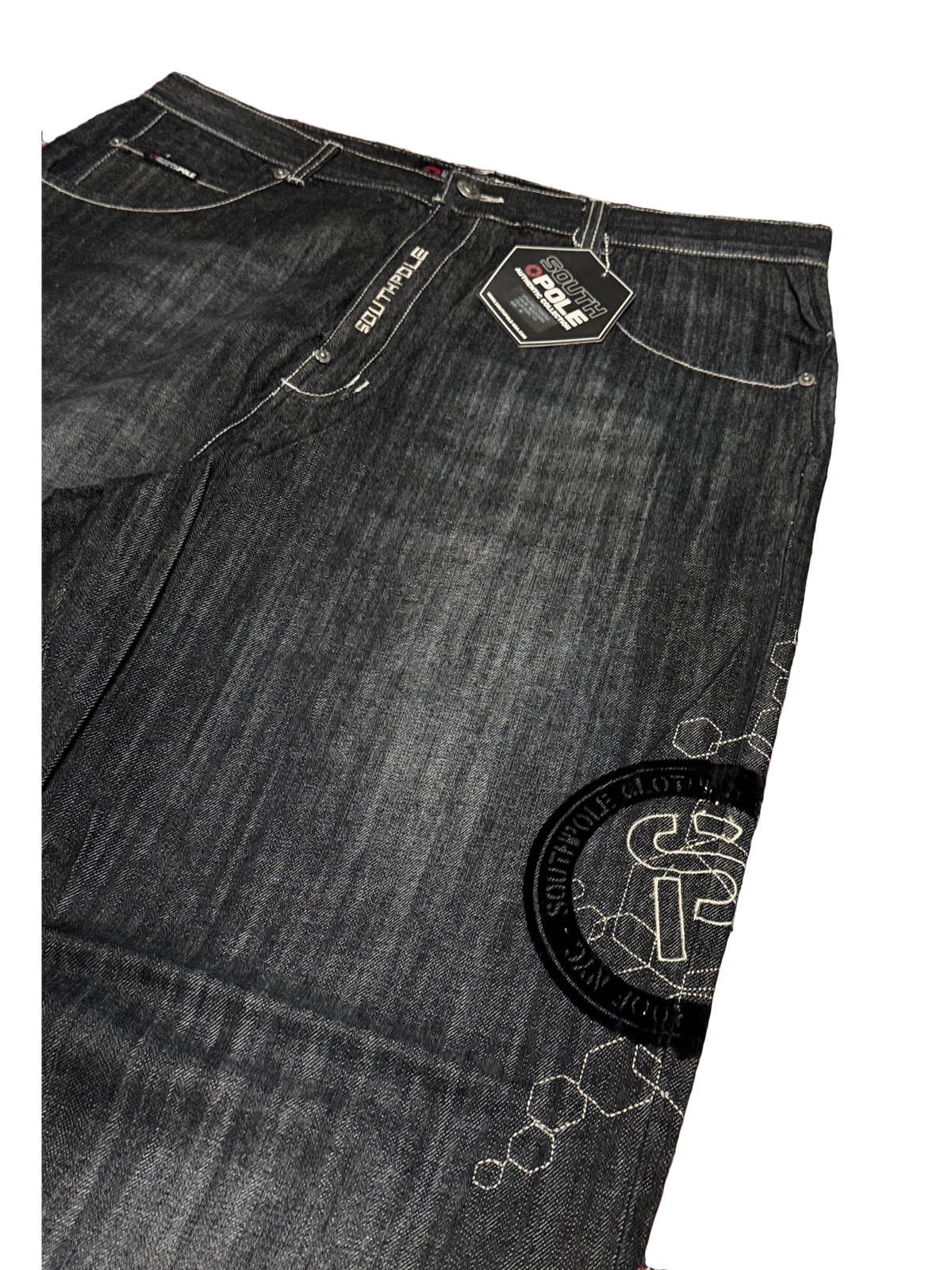 [V0654] Vintage y2k Southpole marineblaue baggy jeans (NWT)