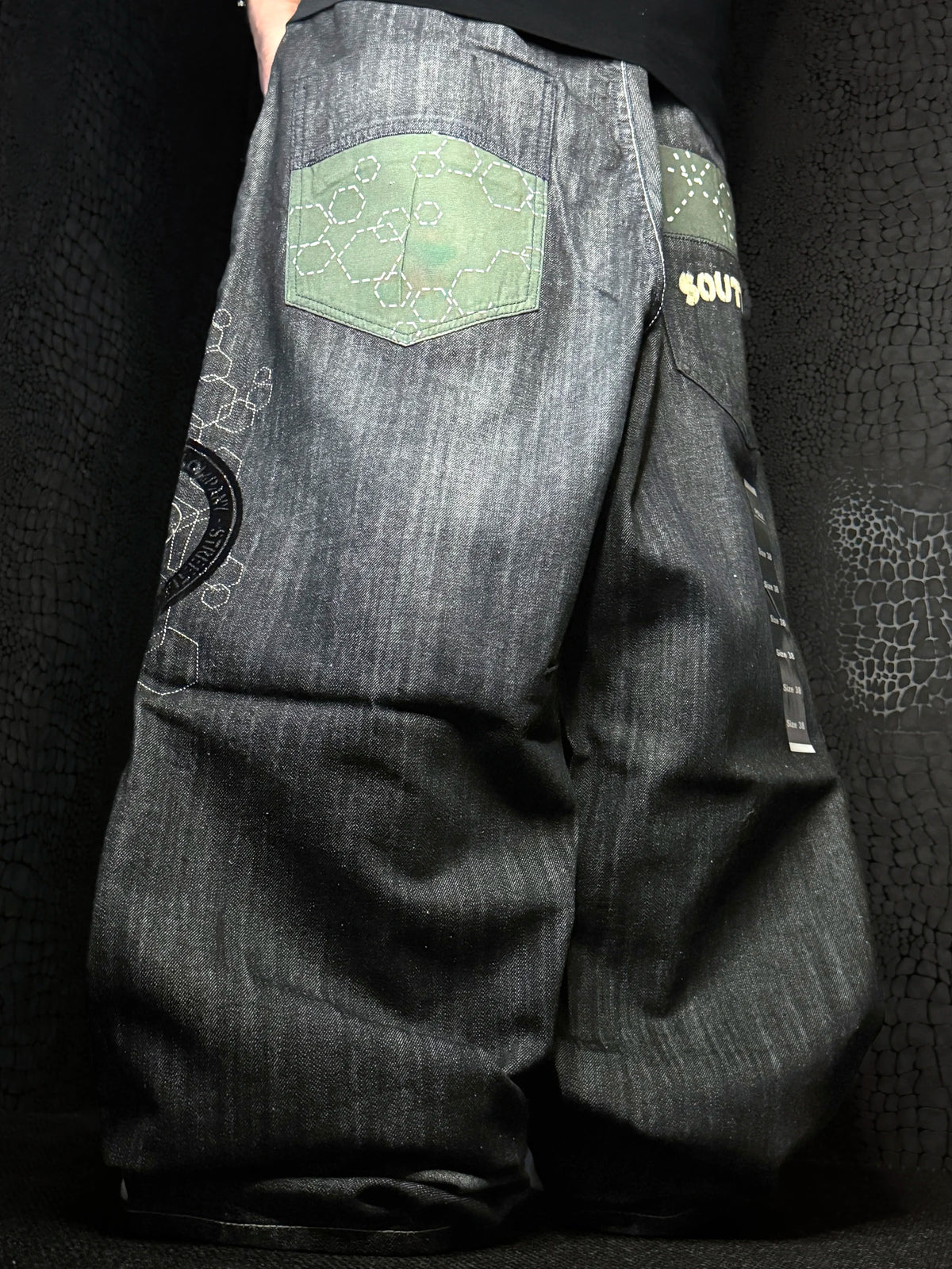 [V0654] Vintage y2k Southpole marineblaue baggy jeans (NWT)