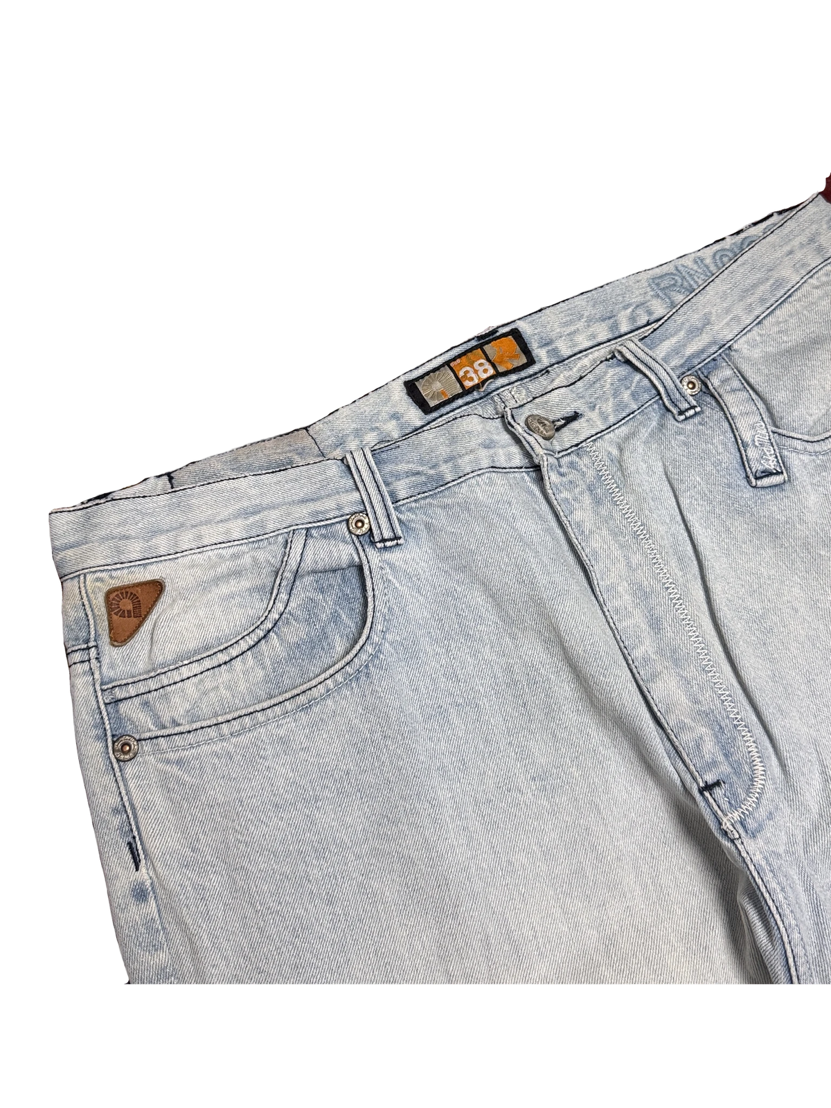 [V0714] Vintage y2k Akademiks bleu baggy jeans