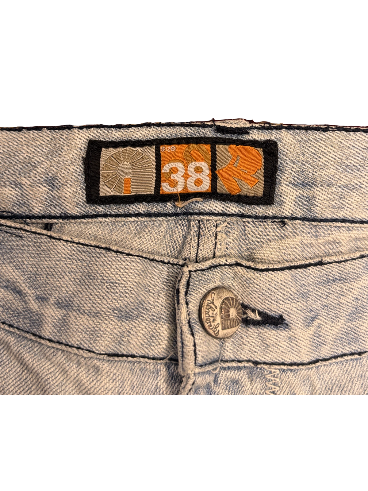 [V0714] Vintage y2k Akademiks bleu baggy jeans
