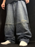 [V0764] Vintage y2k Sean John blu baggy jeans