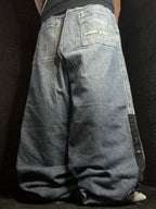 [V0764] Vintage y2k Sean John blu baggy jeans