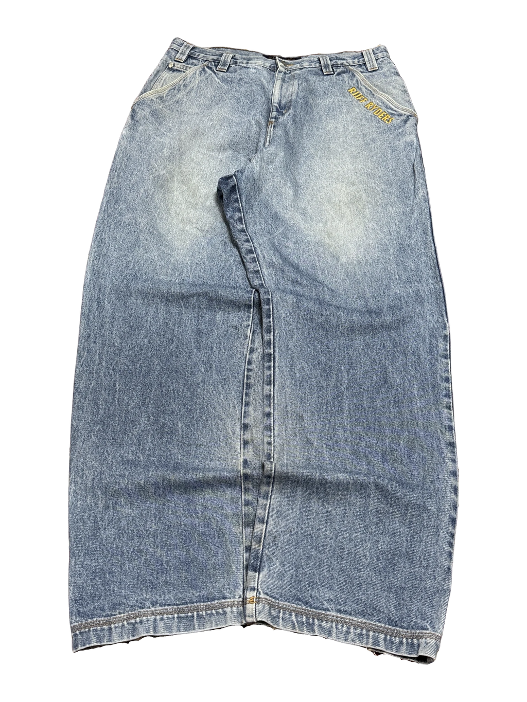 [V0797] Vintage y2k Ruff Ryders blaue baggy jeans