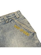 [V0797] Vintage y2k Ruff Ryders blaue baggy jeans