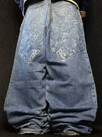 [V0797] Vintage y2k Ruff Ryders blaue baggy jeans