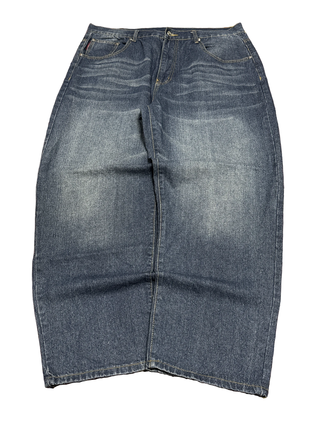 [V0917] Vintage y2k / 2000s Down of Proof blaue baggy jeans