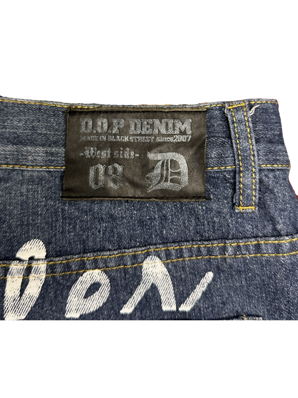 [V0917] Vintage y2k / 2000s Down of Proof blaue baggy jeans