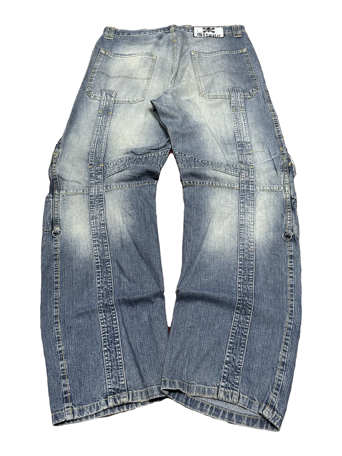 [V0993] Vintage y2k Gitano blaue straight jeans