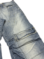 [V0993] Vintage y2k Gitano blaue straight jeans