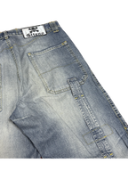 [V0993] Vintage y2k Gitano blaue straight jeans