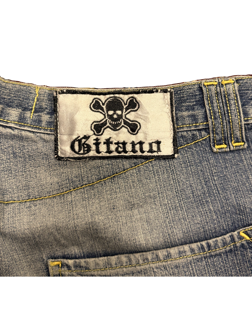 [V0993] Vintage y2k Gitano blaue straight jeans
