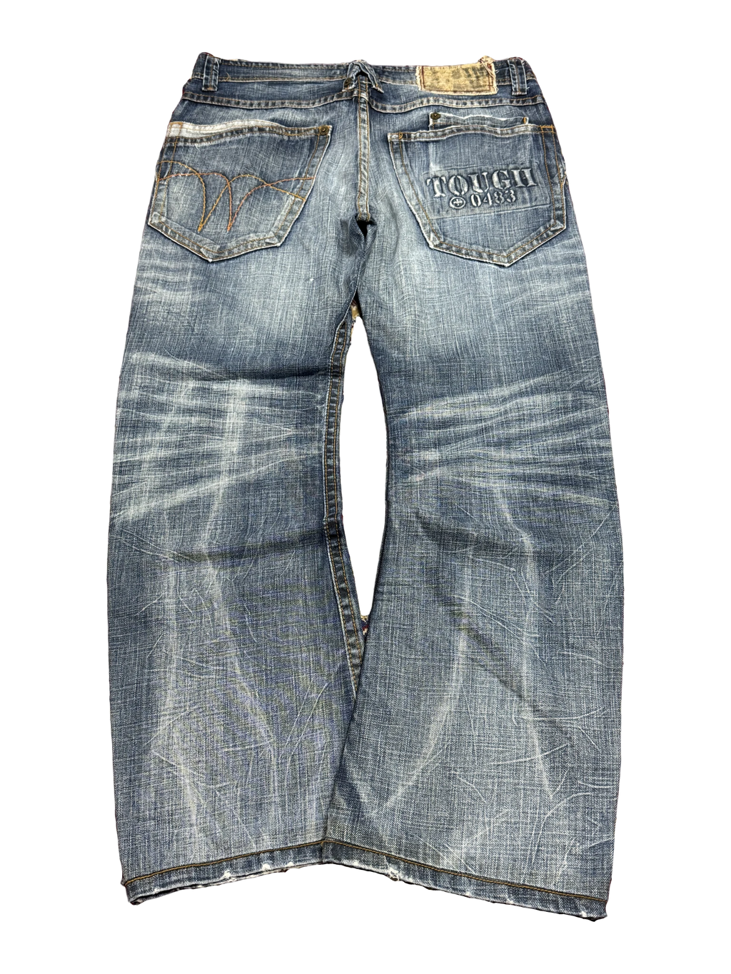 [V1029] Vintage y2k Tough Jeansmith blaue baggy jeans