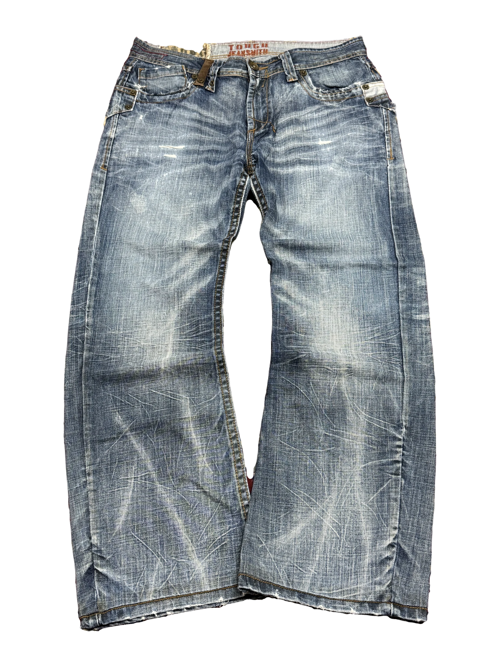[V1029] Vintage y2k Tough Jeansmith blaue baggy jeans