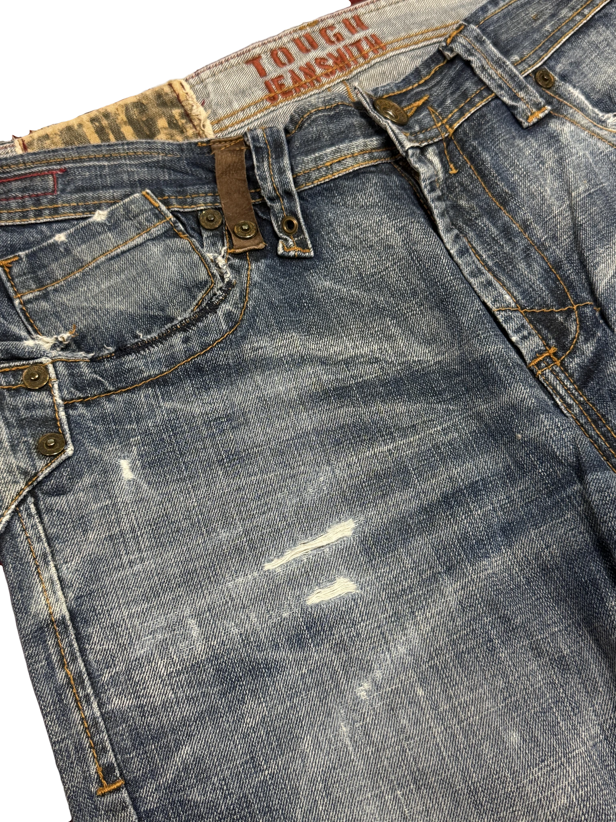 [V1029] Vintage y2k Tough Jeansmith blaue baggy jeans