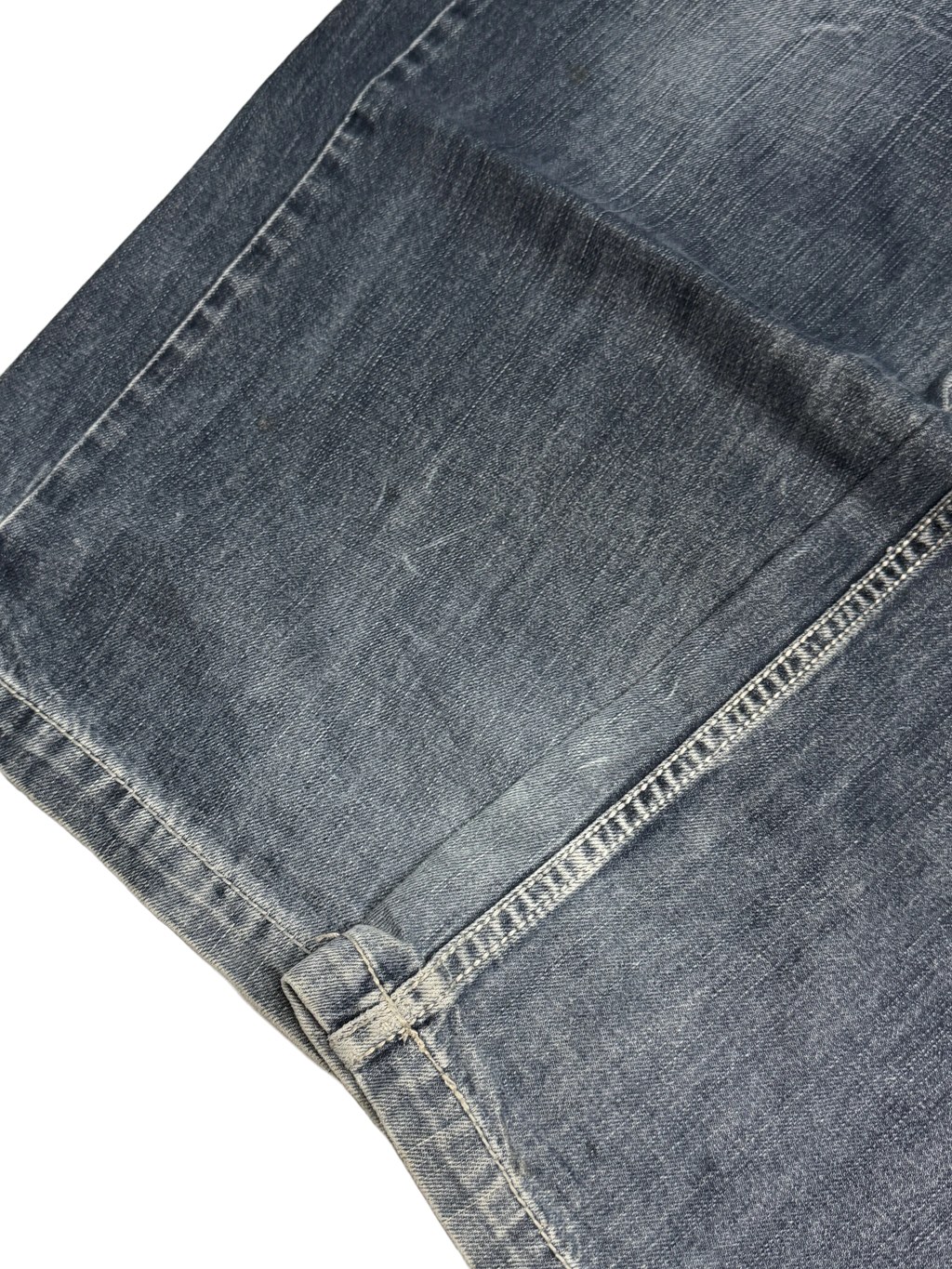 [V1055de] Vintage y2k Karl Kani blaue baggy jeans