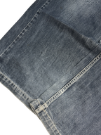 [V1055de] Vintage y2k Karl Kani blaue baggy jeans
