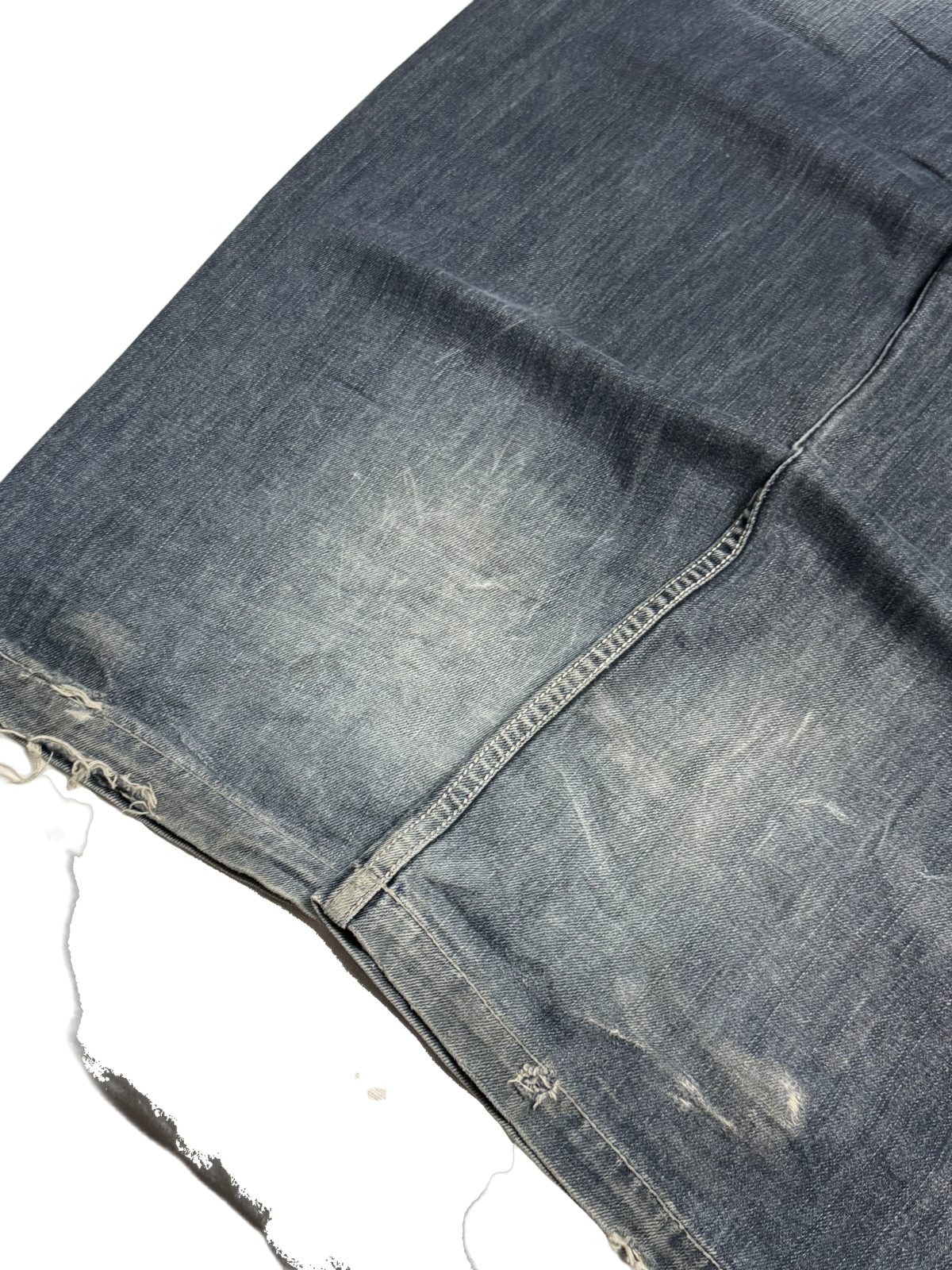 [V1055de] Vintage y2k Karl Kani blaue baggy jeans