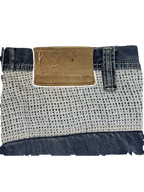 [V1055de] Vintage y2k Karl Kani blaue baggy jeans