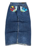 [V1056] Vintage y2k Rocawear blaue baggy jeans