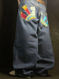 [V1056] Vintage y2k Rocawear blaue baggy jeans