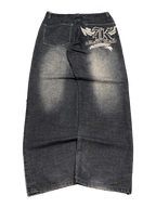 [V1059] Vintage y2k Karl Kani schwarze baggy jeans (Bootleg ?)