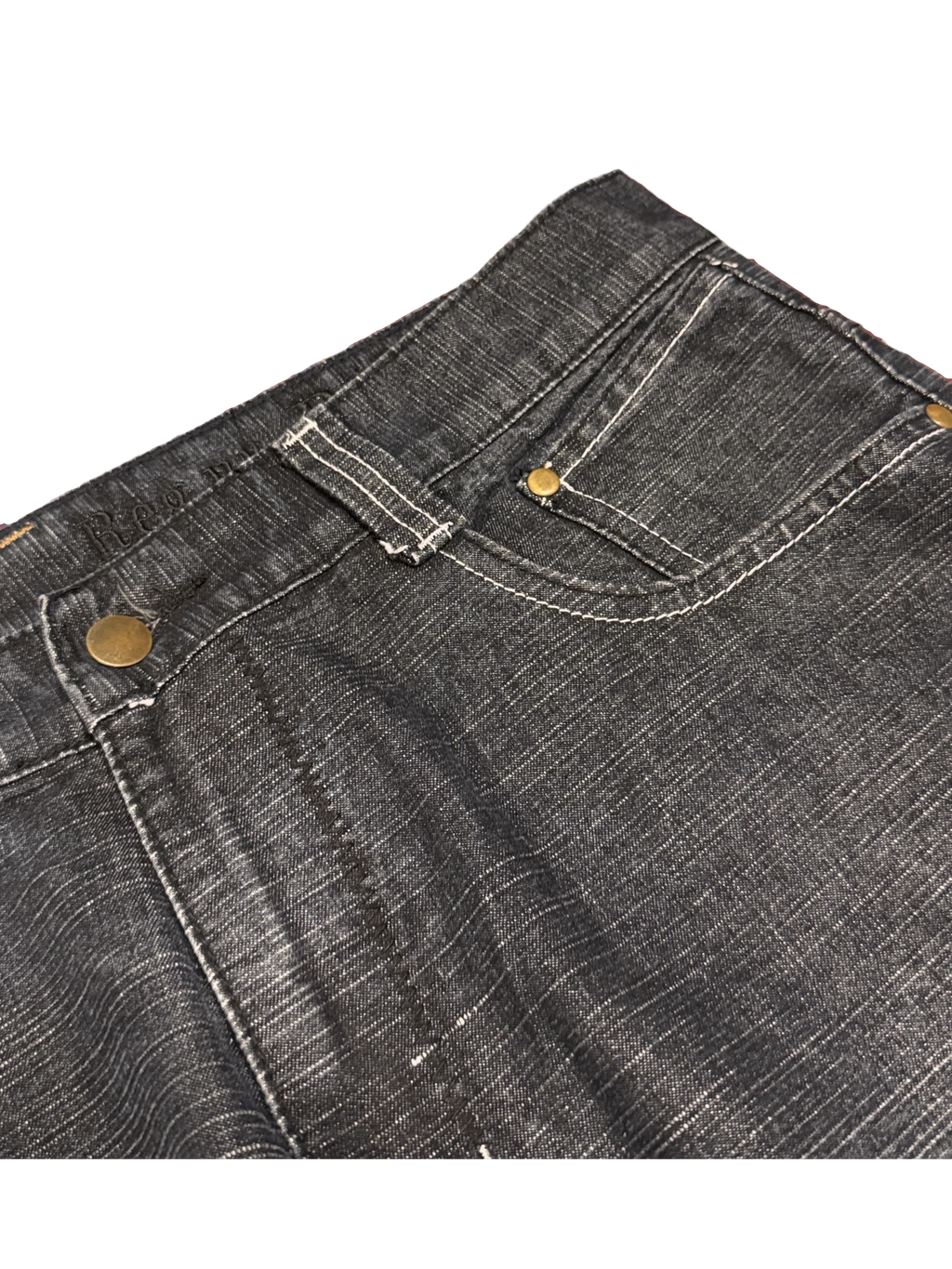 [V1059] Vintage y2k Karl Kani schwarze baggy jeans (Bootleg ?)
