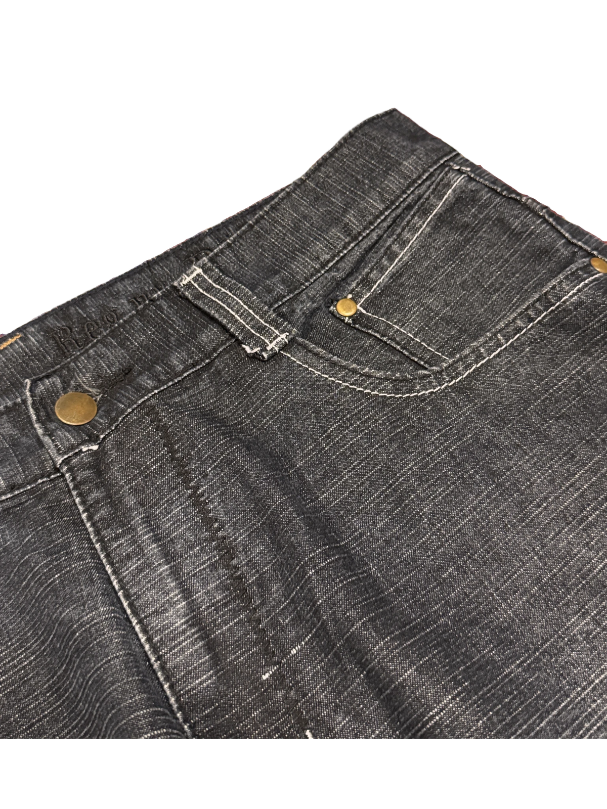 [V1059] Vintage y2k Karl Kani schwarze baggy jeans (Bootleg ?)