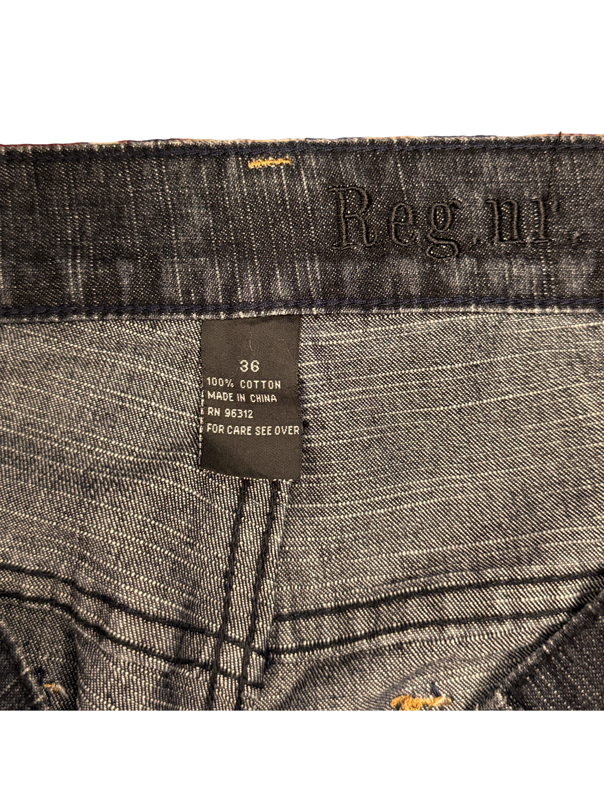 [V1059] Vintage y2k Karl Kani schwarze baggy jeans (Bootleg ?)