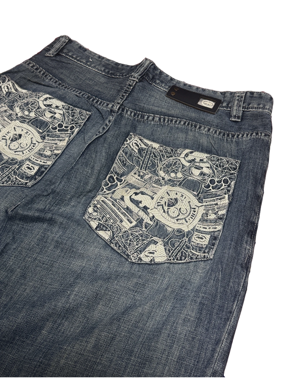 [V1060] Vintage y2k Ecko blaue baggy jeans