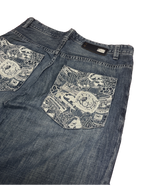 [V1060] Vintage y2k Ecko blaue baggy jeans