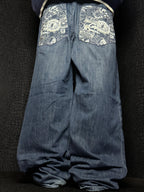 [V1060] Vintage y2k Ecko blaue baggy jeans