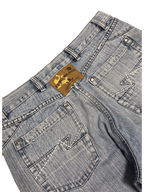 [V1063] Vintage y2k Fubu blaue baggy jeans
