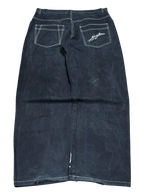 [V1065] Vintage y2k Karl Kani schwarze baggy jeans