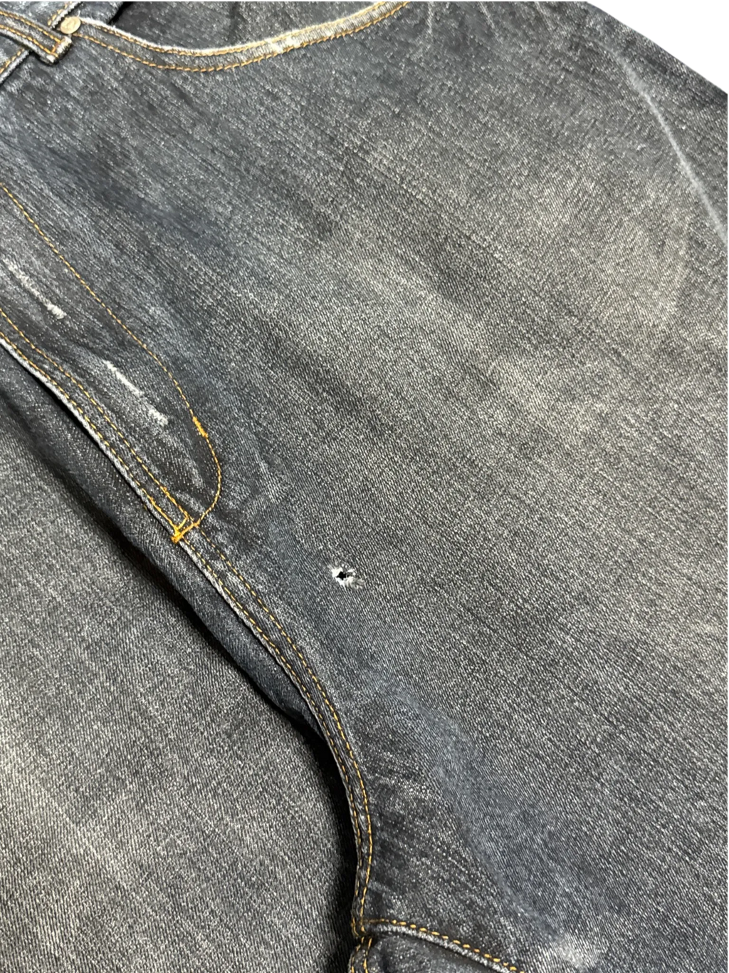 [V1066] Vintage y2k Makaveli blaue baggy jeans