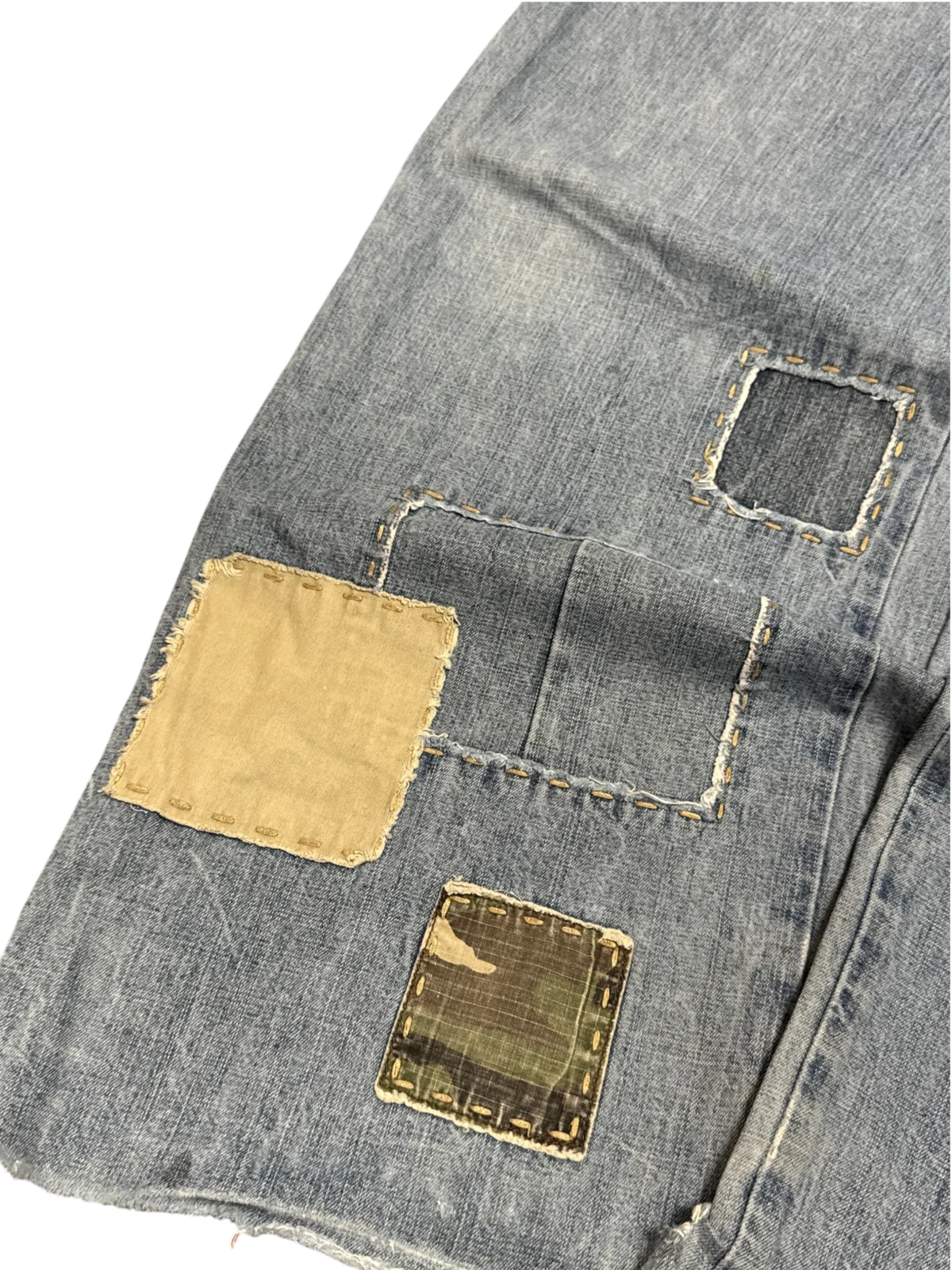 [V1068de] Vintage y2k Ecko blaue baggy jeans (Rocker Jean)