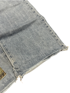[V1068de] Vintage y2k Ecko blaue baggy jeans (Rocker Jean)