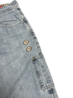 [V1068de] Vintage y2k Ecko blaue baggy jeans (Rocker Jean)
